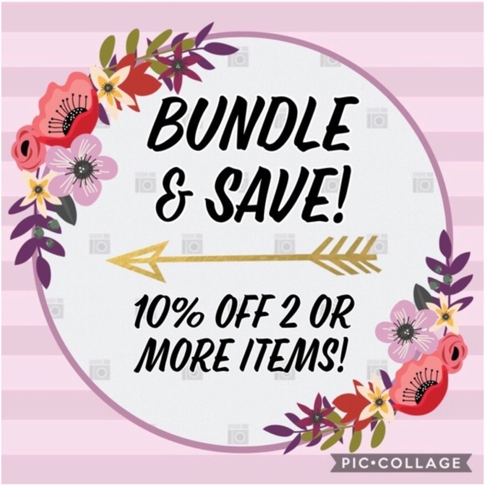 **SALE** Bundle & Save 10% off 2 items or more